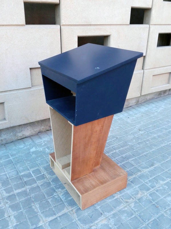 atril conferencias madera 103-113x64x49 (45eu.) 1u